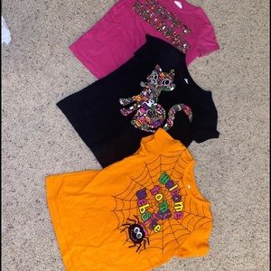 3 Girls size 8/medium shirts